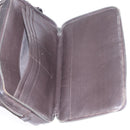 BOTTEGA VENETA INTRECCIATO Clutch Bag Leather Dark Brown Auth ka742-11