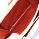 SAINT LAURENT Shoulder Bag Leather White Auth ka743-11