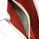 SAINT LAURENT Shoulder Bag Leather White Auth ka743-22