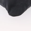 PRADA Shoulder Bag Canvas Navy Silver Auth ka744-15