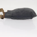 PRADA Shoulder Bag Canvas Navy Silver Auth ka744-4