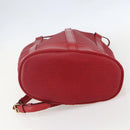 LOUIS VUITTON Epi Randonnee PM Shoulder Bag Red M52357 LV Auth ka752-5