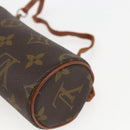 LOUIS VUITTON Monogram Papillon Pouch LV Auth ka753-16