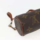 LOUIS VUITTON Monogram Papillon Pouch LV Auth ka753-17