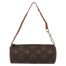 LOUIS VUITTON Monogram Papillon Pouch LV Auth ka753-13