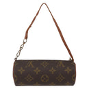LOUIS VUITTON Monogram Papillon Pouch LV Auth ka753-2