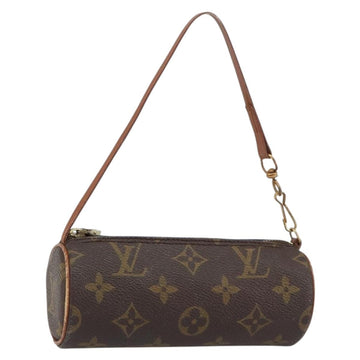 LOUIS VUITTON Monogram Papillon Pouch LV Auth ka754