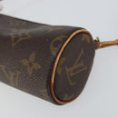 LOUIS VUITTON Monogram Papillon Pouch LV Auth ka754-9