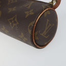 LOUIS VUITTON Monogram Papillon Pouch LV Auth ka754-15
