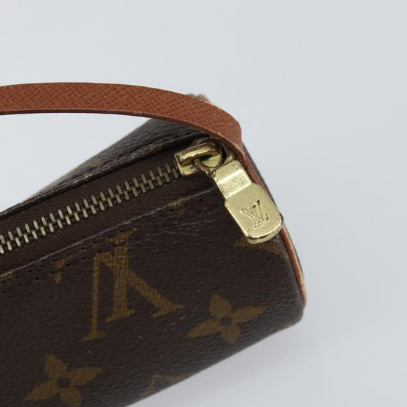 LOUIS VUITTON Monogram Papillon Pouch LV Auth ka754
