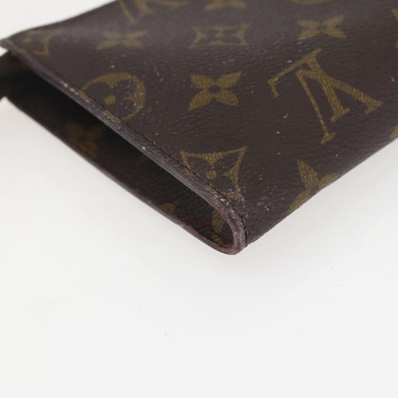 LOUIS VUITTON Monogram Bucket PM Accessory Pouch LV Auth ka755