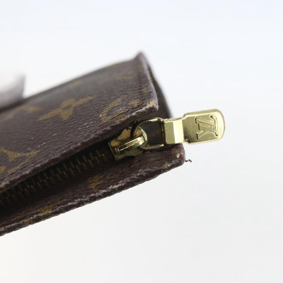 LOUIS VUITTON Monogram Bucket PM Accessory Pouch LV Auth ka755