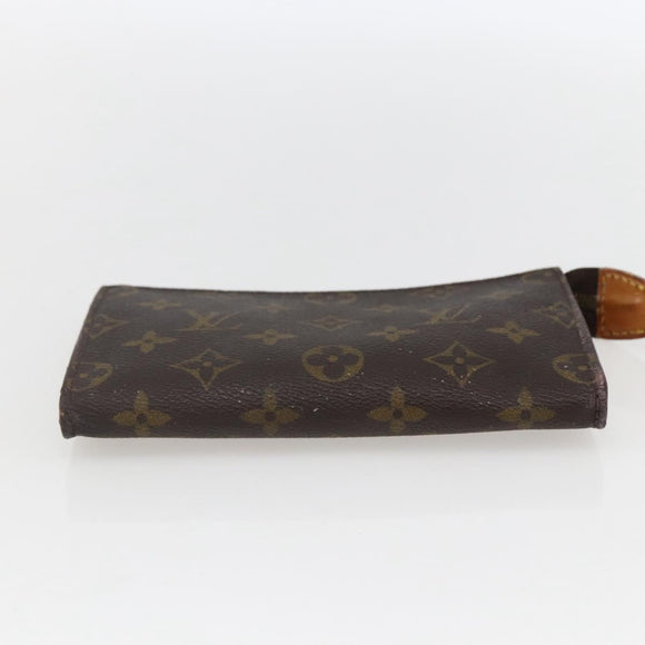 LOUIS VUITTON Monogram Bucket PM Accessory Pouch LV Auth ka755