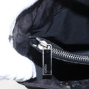 FENDI Zucca Canvas Hand Bag Black Auth ka757-18