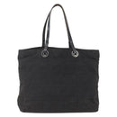 FENDI Zucca Canvas Hand Bag Black Auth ka757-13