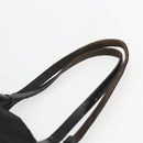 FENDI Zucca Canvas Hand Bag Black Auth ka757-8