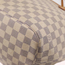LOUIS VUITTON Damier Azur Neverfull MM Tote Bag N41605 LV Auth ka759-17