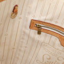 LOUIS VUITTON Damier Azur Neverfull MM Tote Bag N41605 LV Auth ka759-25