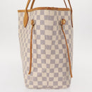 LOUIS VUITTON Damier Azur Neverfull MM Tote Bag N41605 LV Auth ka759-3