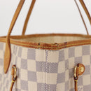 LOUIS VUITTON Damier Azur Neverfull MM Tote Bag N41605 LV Auth ka759-4