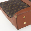LOUIS VUITTON Monogram Sac Weekend PM Hand Bag M42425 LV Auth ka760-11
