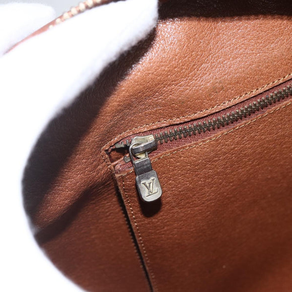 LOUIS VUITTON Monogram Sac Weekend PM Hand Bag M42425 LV Auth ka760