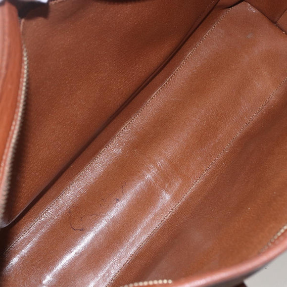 LOUIS VUITTON Monogram Sac Weekend PM Hand Bag M42425 LV Auth ka760