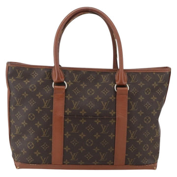 LOUIS VUITTON Monogram Sac Weekend PM Hand Bag M42425 LV Auth ka760 - 0