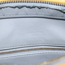 LOUIS VUITTON Monogram Vernis Houston Hand Bag Gris M91053 LV Auth ka761-10