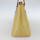 LOUIS VUITTON Monogram Vernis Houston Hand Bag Gris M91053 LV Auth ka761-4