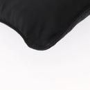 PRADA Shoulder Bag Nylon Black Silver Auth ka765-17