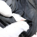 PRADA Shoulder Bag Nylon Black Silver Auth ka765-12