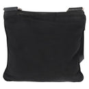 PRADA Shoulder Bag Nylon Black Silver Auth ka765-2