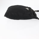 PRADA Shoulder Bag Nylon Black Silver Auth ka765-3