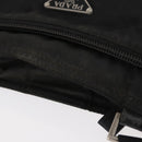 PRADA Shoulder Bag Nylon Black Silver Auth ka765-7
