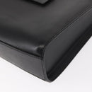 GUCCI Shoulder Bag Leather Black Silver 001 3065 Auth ka767-15