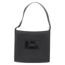 GUCCI Shoulder Bag Leather Black Silver 001 3065 Auth ka767-13