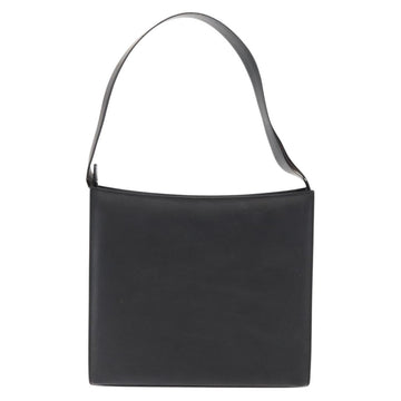 GUCCI Shoulder Bag Leather Black Silver 001 3065 Auth ka767 - 0