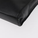 GUCCI Bamboo Hand Bag Leather Black Gold 001 2855 1875 0 Auth ka770-11