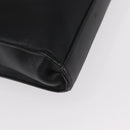 GUCCI Bamboo Hand Bag Leather Black Gold 001 2855 1875 0 Auth ka770-12