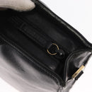 GUCCI Bamboo Hand Bag Leather Black Gold 001 2855 1875 0 Auth ka770-14