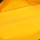 FENDI Zucca Canvas Tote Bag Coated Canvas Black Brown Auth ka771-16