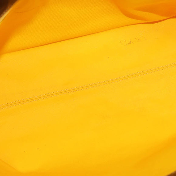 FENDI Zucca Canvas Tote Bag Coated Canvas Black Brown Auth ka771