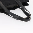 CHANEL New Travel Line Tote Bag Nylon Black Gold CC Auth ka772-7