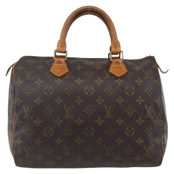 LOUIS VUITTON Monogram Speedy 30 Hand Bag M41526 LV Auth ka774 - 0