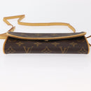 LOUIS VUITTON Monogram Pochette Twin PM Shoulder Bag M51854 LV Auth ka775-5