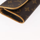 LOUIS VUITTON Monogram Pochette Twin PM Shoulder Bag M51854 LV Auth ka775-10