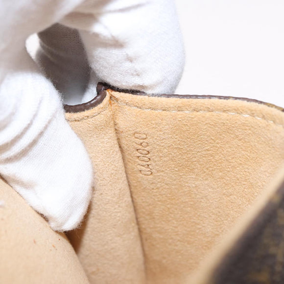 LOUIS VUITTON Monogram Pochette Twin PM Shoulder Bag M51854 LV Auth ka775