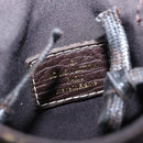 LOUIS VUITTON Monogram Mini Pochette Cancun Pouch Brown M95313 LV Auth ka777-18