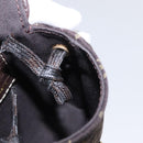 LOUIS VUITTON Monogram Mini Pochette Cancun Pouch Brown M95313 LV Auth ka777-19